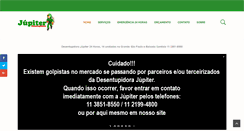 Desktop Screenshot of jupitersp.com.br